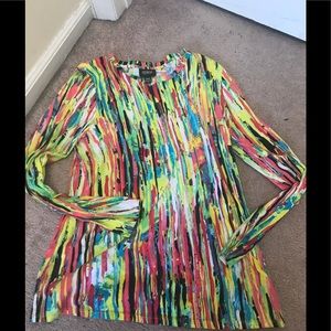 Prabal Gurung Long Sleeve Cotton Top